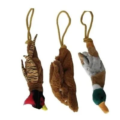 GoodBoy Hanging Game Raggy Road Kill Rope Dog Toy X 1 08292 Duck Rabbit Pheasant • £5.99