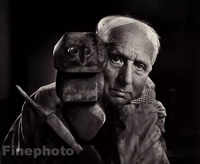 1965/83 Vintage MAX ERNST German Painter Sculptor YOUSUF KARSH Photo Art 12x16 • $136.24