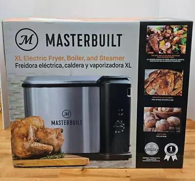 Masterbuilt XL Electric Deep Fryer Boiler And Steamer 10 Liter New In Box • $212.49