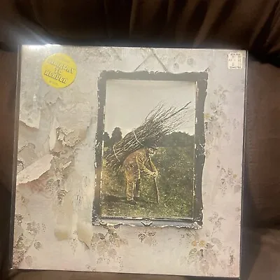 Vintage Sealed Led Zeppelin 4 Vinyl  • $100