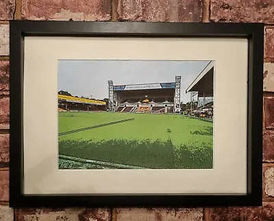 £3.69 • Buy Motherwell Fc Fir Park Pop Art Tribute Football Picture 