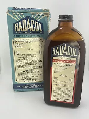 Hadacol 24 Oz Large Dierty Supplement With Box • $89.99