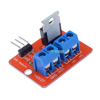 2/5/10PCS MOSF Button IRF520 MOSFET Driver Module For Arduino ARM Raspberry Pi • $5.98