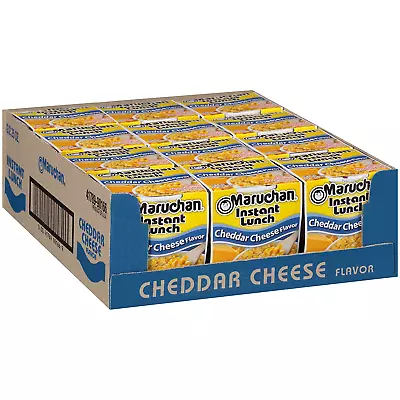 Instant Lunch Cheddar Cheese 2.25 Oz Pack Of 12 • $17.95