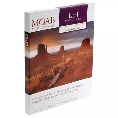 Moab F01LSM23571050 Lasal 2-Side Archival Scored Inkjet Paper Cards • $37.48