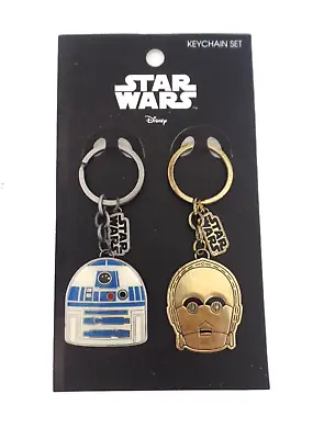 Star Wars R2D2 C-3PO Keychain Set • $9.99