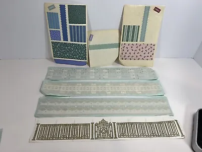 Mrs. Grossman's Lot Of 7 Sticker Sheets Some Fabric Boarders Lace 1900-2000’s • $11.99