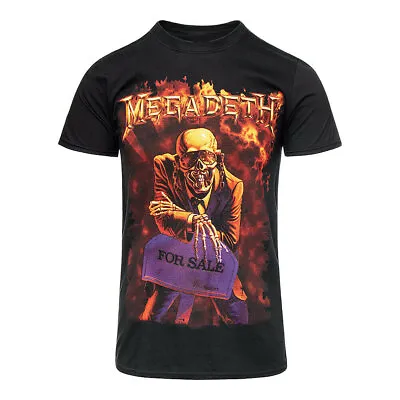 Megadeth T-Shirt Peace Sells Band Official New Black • £15.95