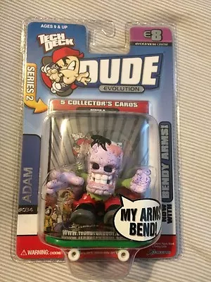 E8 TECH DECK DUDE EVOLUTION Crew Bendy Arms SERIES 2 ADAM #034 • $10