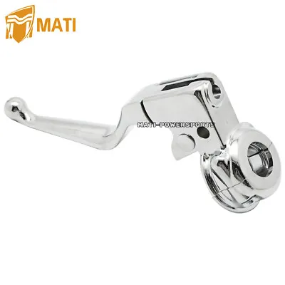 Clutch Lever Chrome For Harley Davidson Sportster 883 1200 Softail Dyna Fat Boy • $28.96