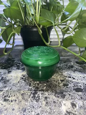 Curt Schlevogt For Ingrid Art Deco Green Malachite Glass Dose 1930s Auction • $14.90