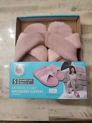 Memory Foam Massaging A Slippers Women's Size Small 6 -  8 • $12