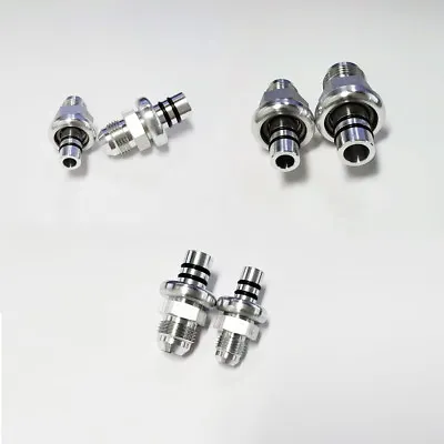 86-98 Mustang Billet -6an -8an Fuel Rail Adapter Kit Amp Guaranteed Quality  • $18.99