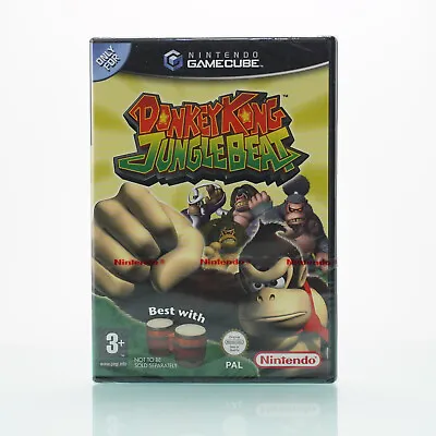 $99 • Buy Donkey Kong Jungle Beat PAL FACTORY SEALED Nintendo Gamecube