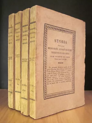 Storia Delle Missioni Apostoliche Dello Stato Del Chile... Giuseppe Sallusti. • $1463.22