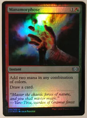 Mtg Magic Manamorphosis FOIL ENGLISH FRENCH Double Masters 4 Available • $9.84