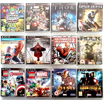 PS3 Marvel Game For Kids And Teenagers Buy 1 Or Bundle Up PlayStation 3 UK • £15