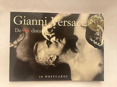 Do Not Disturb Postcard Book  By Gianni Versace 30 Postcards Vintage 1997 RARE • $49.95