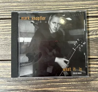 Vintage Mark Knopfler RARE 1 Track PROMO CD Single - What It Is [2000] • $47.99