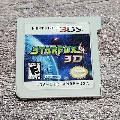 Star Fox 64 3D Nintendo 3DS Cartridge Only Authentic Tested • $16.99