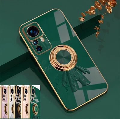 $8.77 • Buy Magnetic Case For Xiaomi 13 Poco M4 Pro Anti Scratch Ring Holder Plating Cover