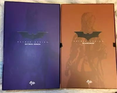 Hot Toys Batman Begins Demon Batman & Scarecrow 1/6 Figure Movie Masterpiece • $2351.70