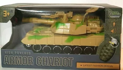 Armor Vehicles Tan Tank Maintain Peace Victor Military Series Toy • $9.99