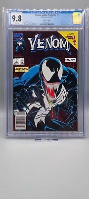 Venom Lethal Protector #1 CGC 9.8 NEWSSTAND! 1st Solo Venom Series! • $62