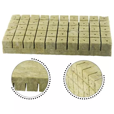 Accelerate Plant Health And Development With 50/100 Pcs Hydroponic Grow Cubes • $37.59