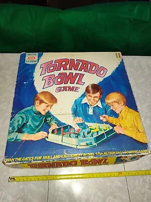 Ideal 1971 Vintage Tornado Bowl Game Bowling  Set Working Vtg Toy Toys Retro • $39.99