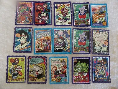 Oddbodz Glo Trading Cards X 15 • $9.99