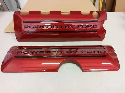 2011-2017 Mustang GT GT350 Coil Covers Painted Ruby Red Black Letters  • $250