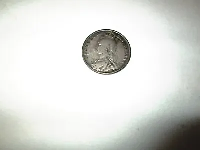 £16 • Buy 1887 Half Crown Queen Victoria .925 Sterling Silver Coin