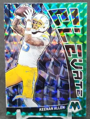 2023 Panini Mosaic Keenan Allen Elevate Green Prizm #E-KA Los Angeles Chargers • $1.99