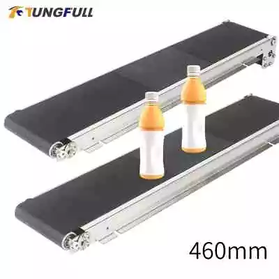 Stainless Steel Mini Conveyor Machine Track Cargo Lane Automatic Conveyor Belt • $75.42