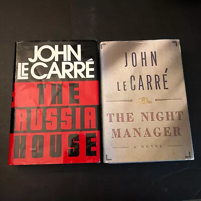 TWO GREAT THRILLERS From John Le Carre’ The Russia House & The Night Manager  • $18.39