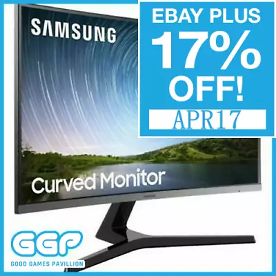 Samsung 32  Monitor Curved CR500 FHD 1080p 75Hz VGA HDMI VA LED LC32R500FHEXXY • $279