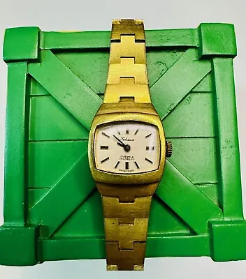 Vintage Felicia 17 Jewels Incabloc Swiss Made Gold Womens Wrist Watch • $29.99