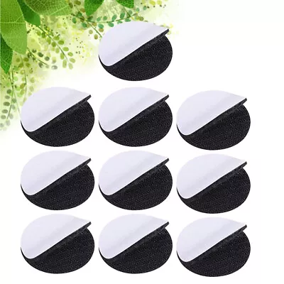  10 Packs Round Self Adhesive 2 Inch Hook Loop Tape Dots With Super Mounting • $5.75