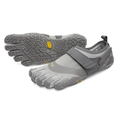 Vibram FiveFingers Men's V-Aqua Walking Shoe (Grey) Size 47 EU 12-12.5 US • $59.95