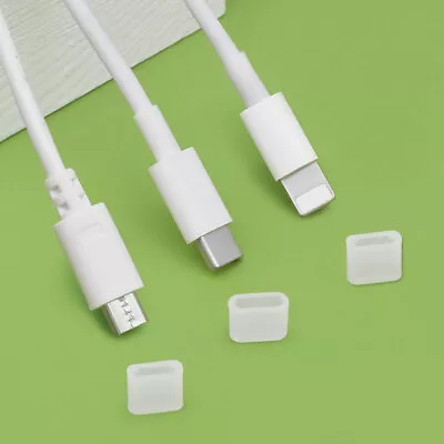 10PCS Dust Plug Protector Cap Type C For Micro USB& IOS For Apple IPhone MI • $4.24