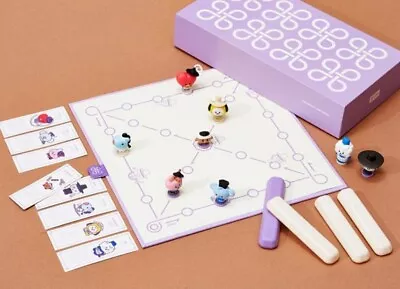 $64.90 • Buy Line Friends Store BT21 Korea Yut Nori Board Game Set BTS Goods Limited