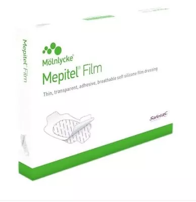 Molnlycke Mepitel Film Transparent Soft Silicone Wound Dressing - All Sizes • $1.87