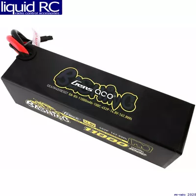 Gens Ace 11K4S10E5GT 14.8V 11000mAh 4S 100C G-Tech Smart LiPo: EC5 • $158.05