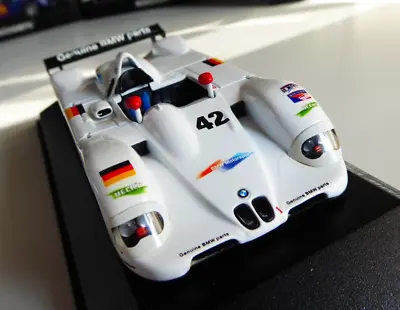 1/43 Minichamps BMW V12 LMR Becks Genuine BMW #42 Winner 12 Hrs Sebring 1999 D. • $69.26