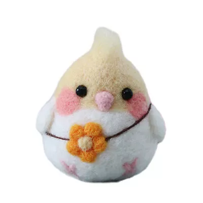 Cute Bird Wool Needle Felting Starter DIY Craft Complete Tools For Beginners UK • £8.26