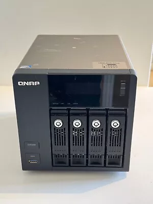 QNAP TS-459 PRO II 4 Bay NAS No Disks Internal PSU Gigabit Ethernet • £20