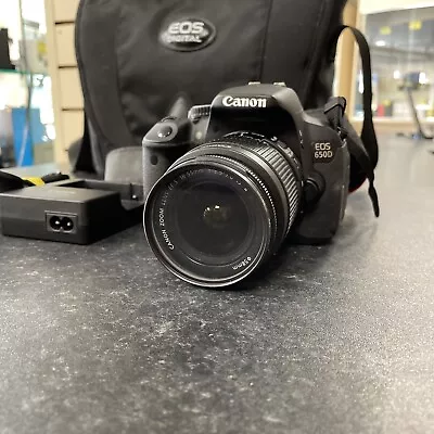 £200 • Buy Canon DSLR EOS 650D / EFS 18-55mm Lens / Digital Camera 18MP