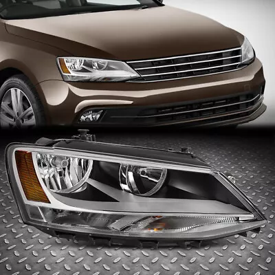 For 11-18 VW Jetta Sedan Black Housing OE Style Passenger Right Side Headlight • $69.88