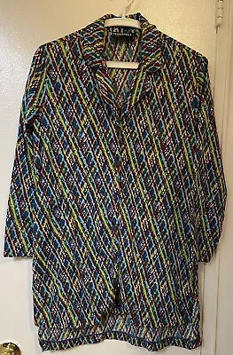 Women’s Vintage Missoni Mare Blouse Shirt Size 42/US 12 • $68